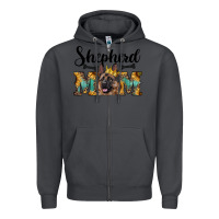 Smoke shepherd mom western Zipper Hoodie - RanaPortraitStore