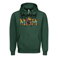 Sports Green shepherd mom western Zipper Hoodie - RanaPortraitStore