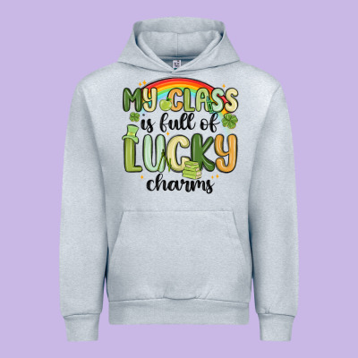 My Class Is Full Of Lucky Charms Urban Hoodie Designed By Maliassmallbusiness