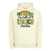 Pigment Pistachio my class is full of lucky charms Urban Hoodie - MaliasSmallBusiness