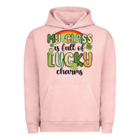 Pigment Salmon my class is full of lucky charms Urban Hoodie - MaliasSmallBusiness