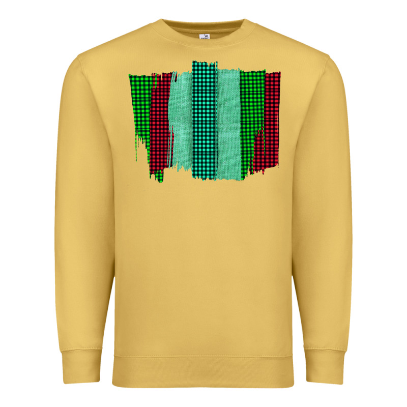 Green Red Western Farm Life Brush Stroke Premium Sweatshirt by Bettercallsaul | Teevron