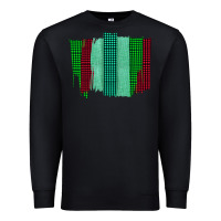 Black Green Red Western Farm Life Brush Stroke Premium Sweatshirt - Bettercallsaul