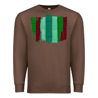 Chestnut Green Red Western Farm Life Brush Stroke Premium Sweatshirt - Bettercallsaul