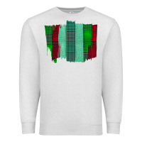 Oatmeal Heather Green Red Western Farm Life Brush Stroke Premium Sweatshirt - Bettercallsaul