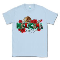 Dusty Blue mexicana Classic Tee - texasbilliewilder
