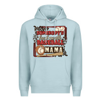 Blue Mist somebody's loud mouth baseball mama Premium Hoodie - MaliasSmallBusiness