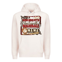 Pale Pink somebody's loud mouth baseball mama Premium Hoodie - MaliasSmallBusiness
