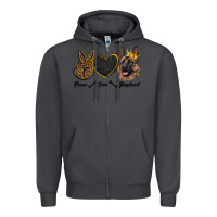 Smoke peace love shepherd Zipper Hoodie - RanaPortraitStore