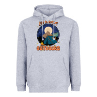 Heather Grey life is better outdoors Heavyweight Hoodie - JahusDesignShop