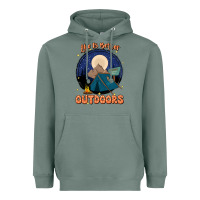 Sage life is better outdoors Heavyweight Hoodie - JahusDesignShop