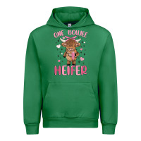 Emerald one boujee heifer Urban Hoodie - MaliasSmallBusiness