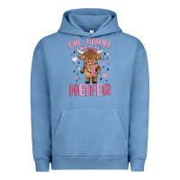 Pigment Pebble Blue one boujee heifer Urban Hoodie - MaliasSmallBusiness