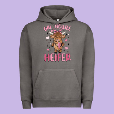 One Boujee Heifer Urban Hoodie Designed By Maliassmallbusiness