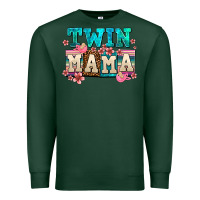 Sports Green twin mama Premium Sweatshirt - AdoDesignShop