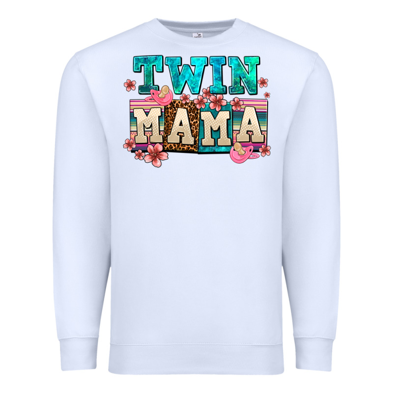 Twin Mama Premium Sweatshirt by AdoDesignShop | Teevron