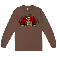 Chestnut this is as jolly  as i get Long Sleeve Tee - RanaPortraitStore