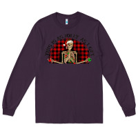 Plum this is as jolly  as i get Long Sleeve Tee - RanaPortraitStore