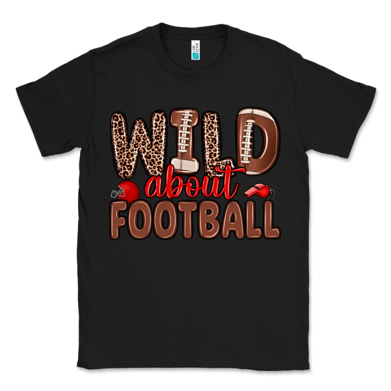 Wild About Football Classic Tee by Zillion Design Studio | Teevron