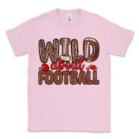 Bubblegum Pink wild about football Classic Tee - Zillion Design Studio