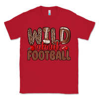 Red wild about football Classic Tee - Zillion Design Studio