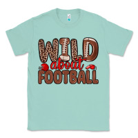 Seafoam wild about football Classic Tee - Zillion Design Studio