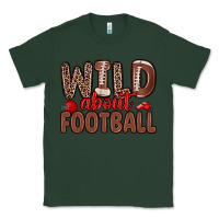 Sports Green wild about football Classic Tee - Zillion Design Studio