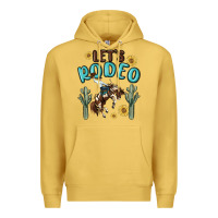 Antique Gold let's rodeo Premium Hoodie - MaliasSmallBusiness