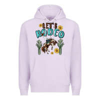 Lilac let's rodeo Premium Hoodie - MaliasSmallBusiness