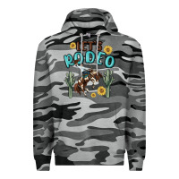 Slate Camo let's rodeo Premium Hoodie - MaliasSmallBusiness