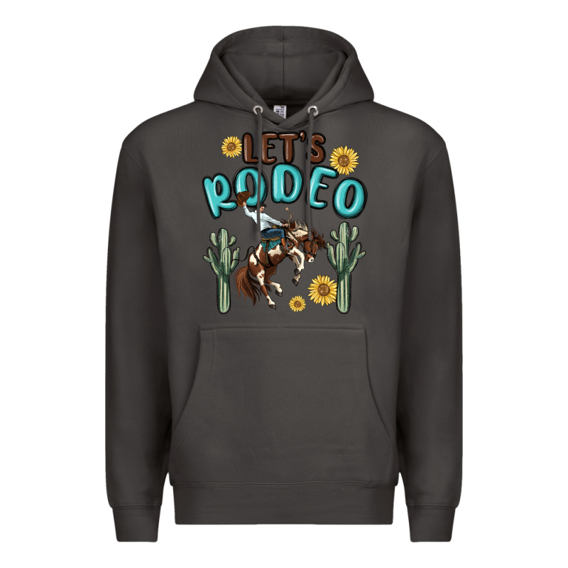 Let's Rodeo Premium Hoodie by MaliasSmallBusiness | Teevron