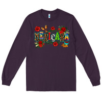 Plum mexicana Long Sleeve Tee - AdoDesignShop