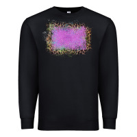 Black Old Leopard Purple Glitter Frame Premium Sweatshirt - Bettercallsaul