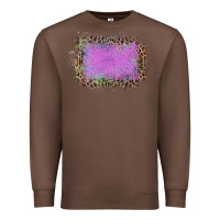 Chestnut Old Leopard Purple Glitter Frame Premium Sweatshirt - Bettercallsaul