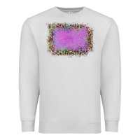 Dove Grey Old Leopard Purple Glitter Frame Premium Sweatshirt - Bettercallsaul