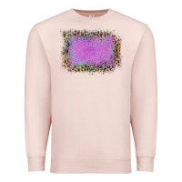 Pale Pink Old Leopard Purple Glitter Frame Premium Sweatshirt - Bettercallsaul