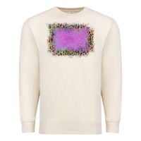 Sandshell Old Leopard Purple Glitter Frame Premium Sweatshirt - Bettercallsaul