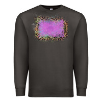Smoke Old Leopard Purple Glitter Frame Premium Sweatshirt - Bettercallsaul
