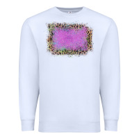 White Old Leopard Purple Glitter Frame Premium Sweatshirt - Bettercallsaul