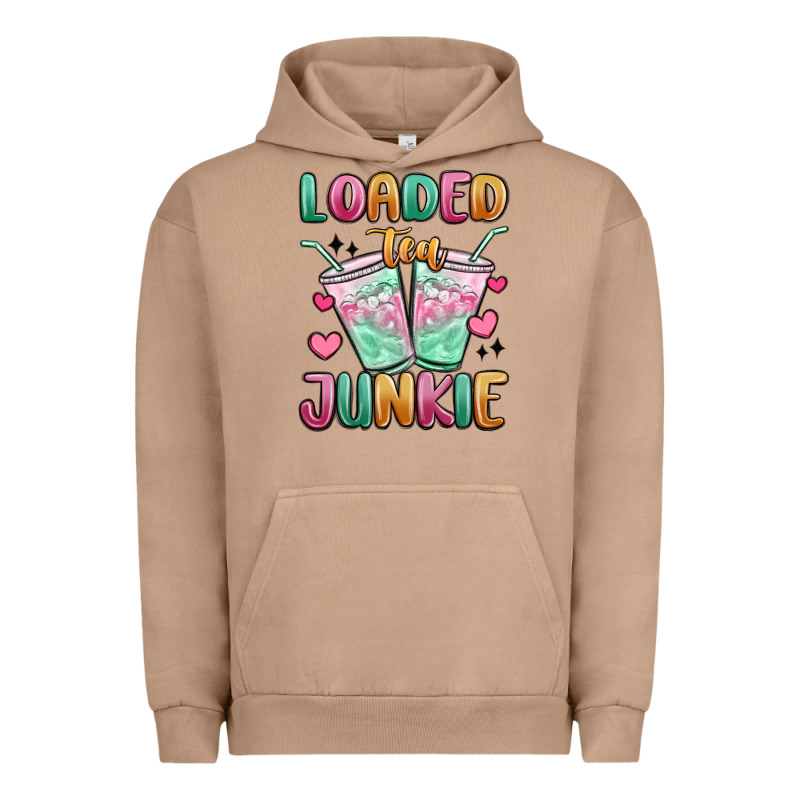 Loaded Tea Junkie Urban Hoodie by MaliasSmallBusiness | Teevron