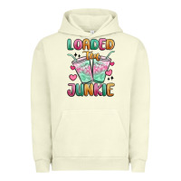 Pigment Pistachio loaded tea junkie Urban Hoodie - MaliasSmallBusiness