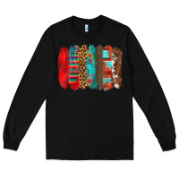 Black mexican brushstroke Long Sleeve Tee - Zillion Design Studio