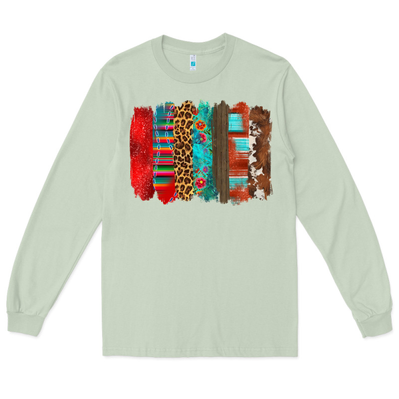 Mexican Brushstroke Long Sleeve Tee by Zillion Design Studio | Teevron
