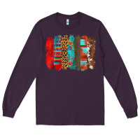 Plum mexican brushstroke Long Sleeve Tee - Zillion Design Studio