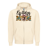 Sandshell western bulldog mom Zipper Hoodie - RanaPortraitStore