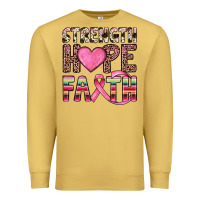 Antique Gold strength hope faith Premium Sweatshirt - JahusDesignShop