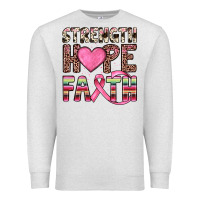 Oatmeal Heather strength hope faith Premium Sweatshirt - JahusDesignShop