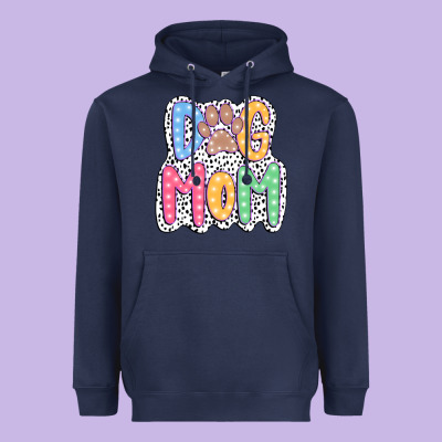 Dog Mom Dalmatian Heavyweight Hoodie Designed By Jahusdesignshop