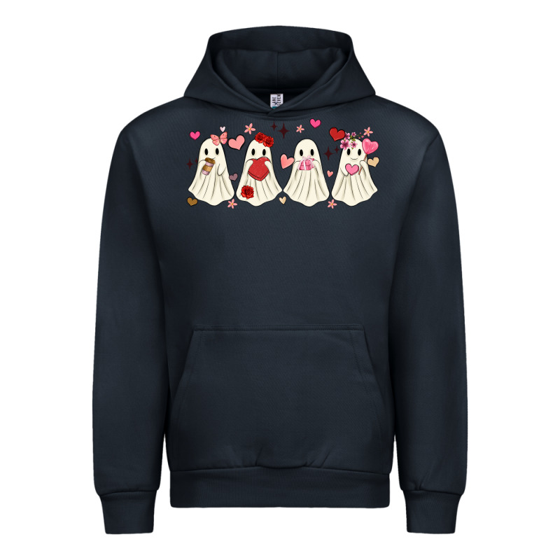 Valentines Day Ghost Urban Hoodie by MaliasSmallBusiness | Teevron