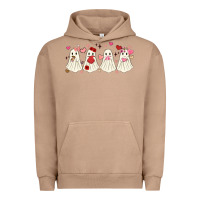 Pigment Burro valentines day ghost Urban Hoodie - MaliasSmallBusiness